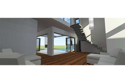 Modern House Plan #028-00077 Additional Photo