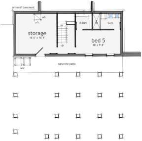 Floorplan 3 for House Plan #028-00083