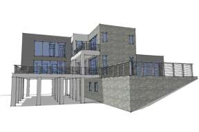 Modern House Plan #028-00083 Additional Photo