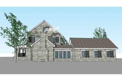 Colonial House Plan #028-00088 Additional Photo