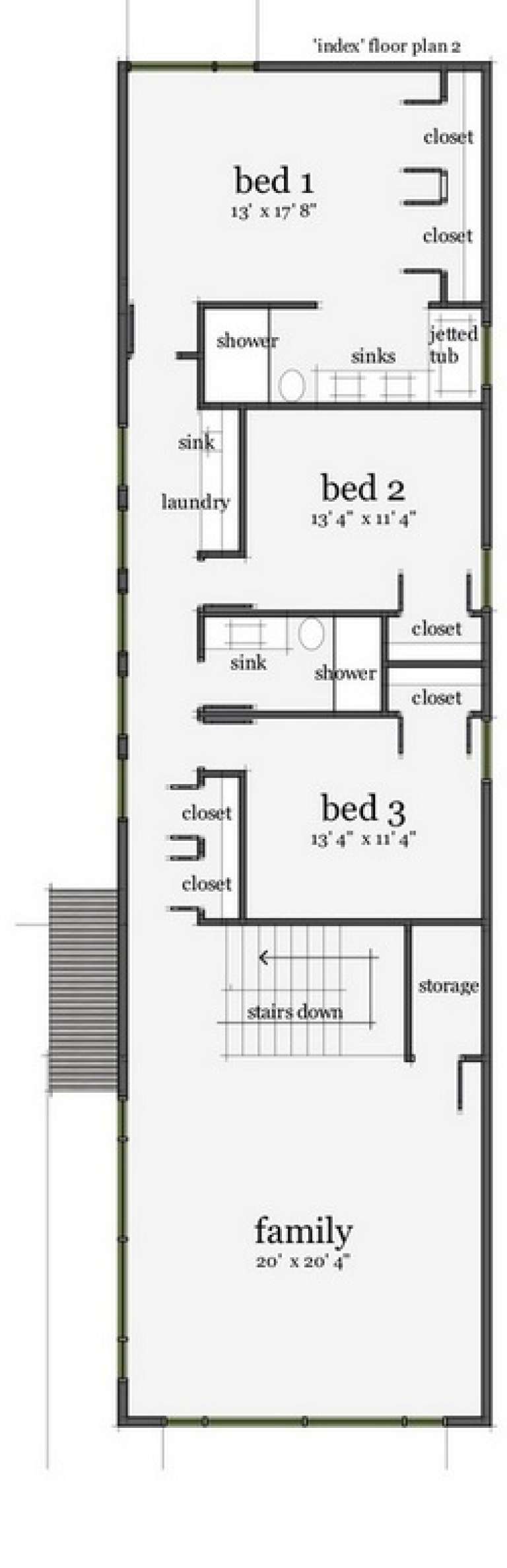 House Plan House Plan #14784 Drawing 2