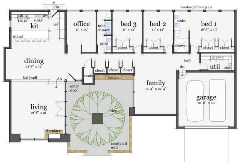 House Plan House Plan #14785 Drawing 1