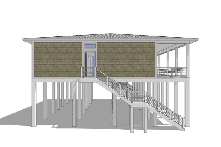 Modern House Plan #028-00092 Additional Photo