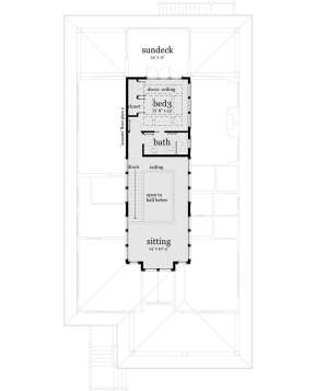 Second Floor for House Plan #028-00100