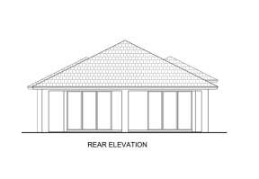 Florida House Plan #5565-00010 Elevation Photo