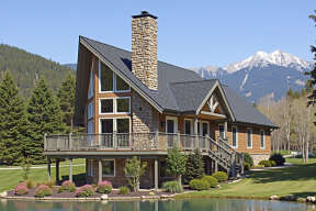 Vacation House Plan #033-00006 Elevation Photo