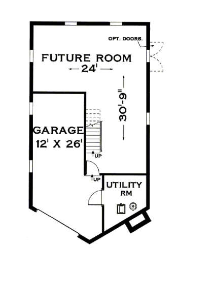 House Plan House Plan #148 Drawing 3