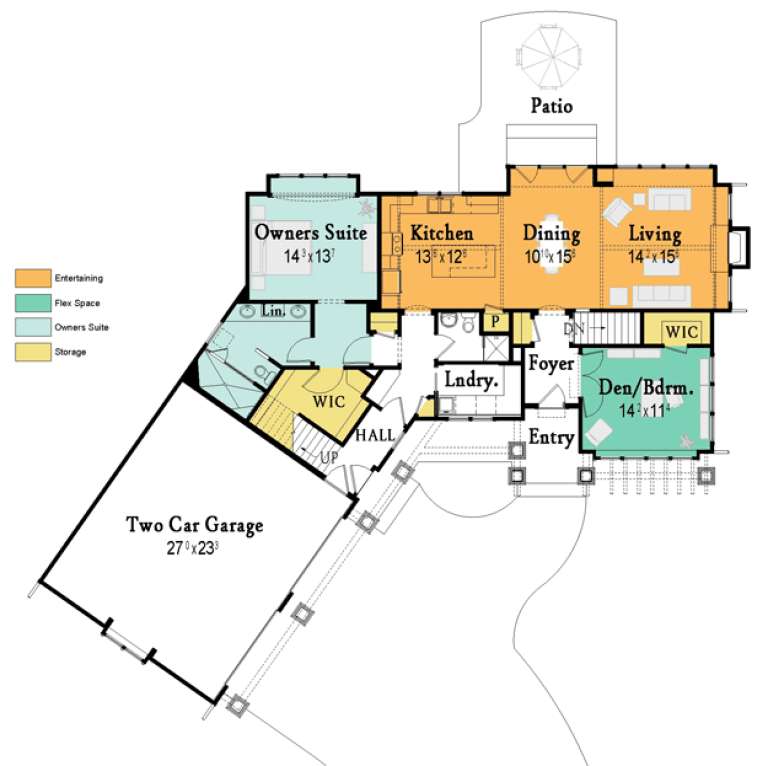 House Plan House Plan #14800 Drawing 1