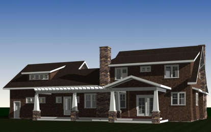 Bungalow House Plan #7806-00004 Elevation Photo