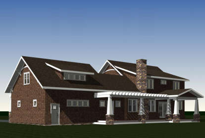 Bungalow House Plan #7806-00004 Elevation Photo