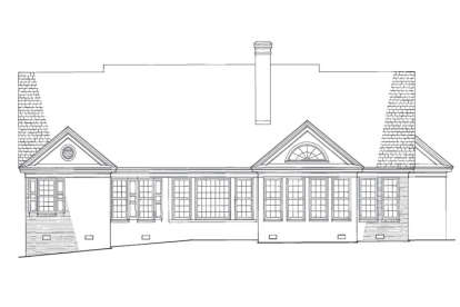 Greek Revival House Plan #7922-00001 Elevation Photo