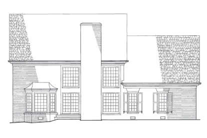 Georgian House Plan #7922-00002 Elevation Photo