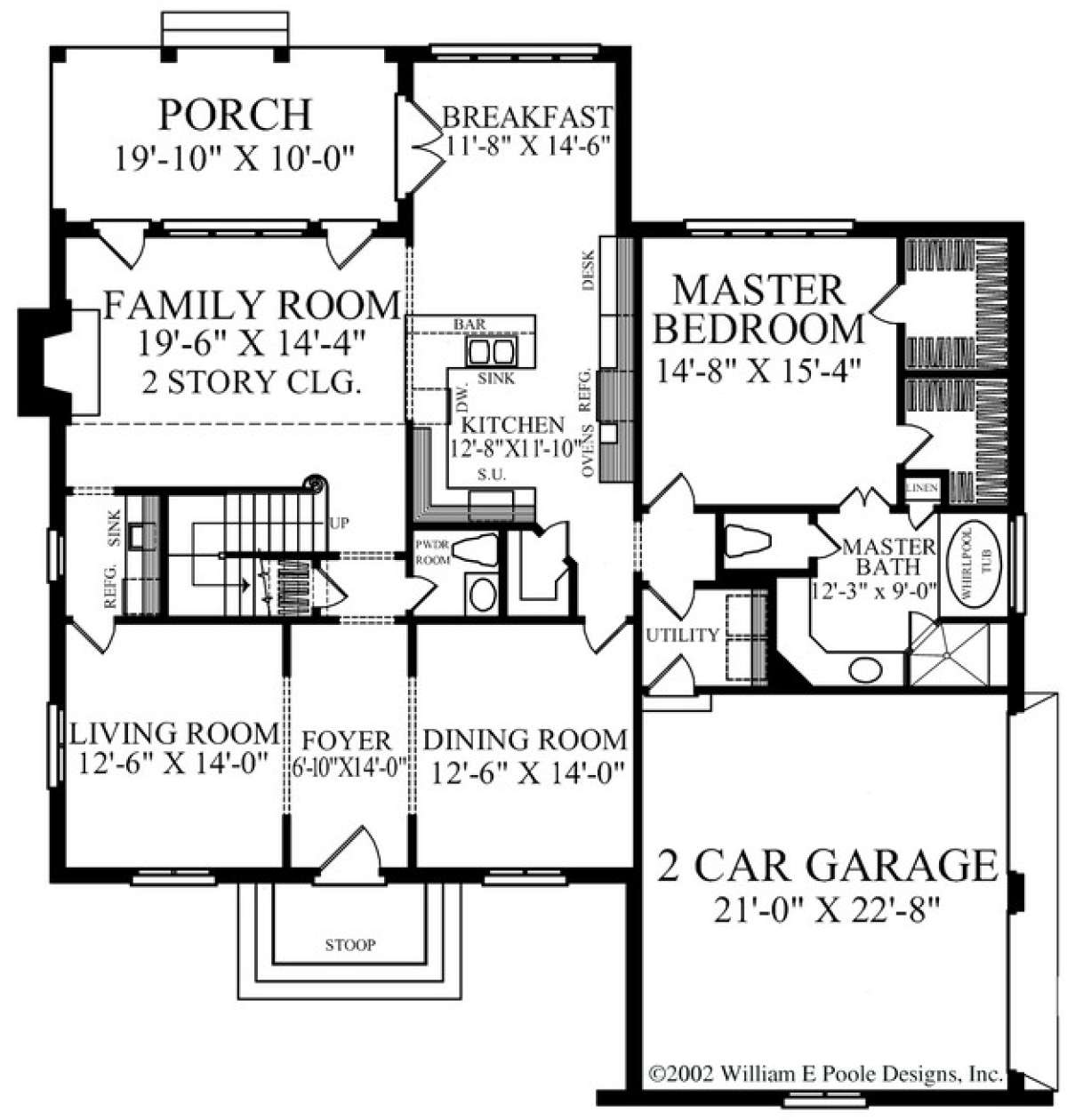 Floorplan 1 for House Plan #7922-00004