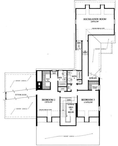 Floorplan 2 for House Plan #7922-00005