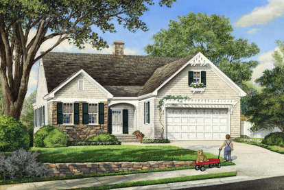 Traditional House Plan #7922-00006 Elevation Photo