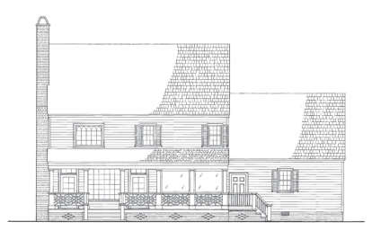 Southern House Plan #7922-00007 Elevation Photo