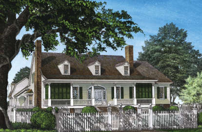 Cape Cod House Plan #7922-00009 Elevation Photo