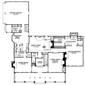 Floorplan 1 for House Plan #7922-00009