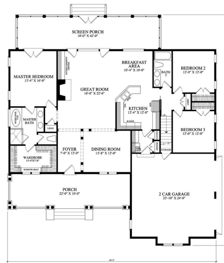 House Plan House Plan #14817 Drawing 1