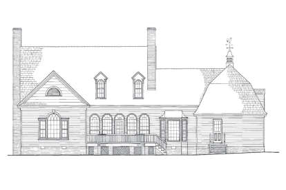 Southern House Plan #7922-00013 Elevation Photo