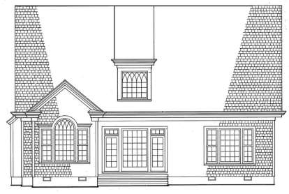 European House Plan #7922-00015 Elevation Photo