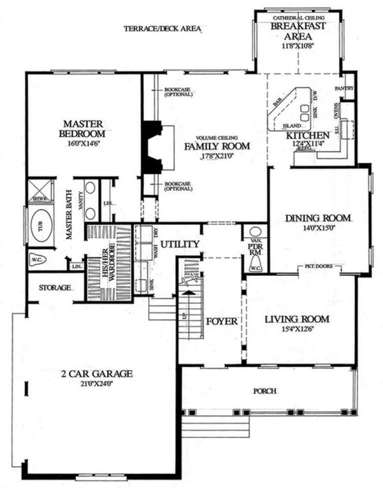 House Plan House Plan #14822 Drawing 1