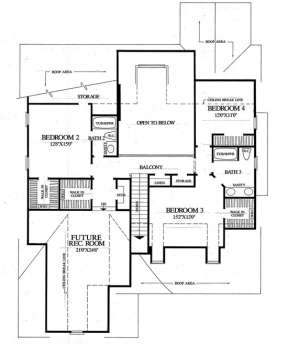 Floorplan 2 for House Plan #7922-00015