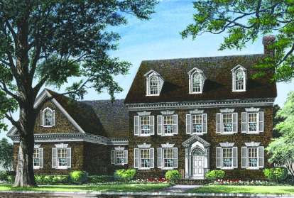 4 Bed, 4 Bath, 3664 Square Foot House Plan - #7922-00016