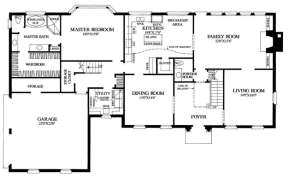Floorplan 1 for House Plan #7922-00016