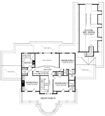 Floorplan 2 for House Plan #7922-00017