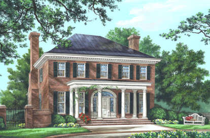 4 Bed, 4 Bath, 3280 Square Foot House Plan - #7922-00018
