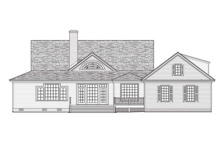 Country House Plan #7922-00020 Elevation Photo