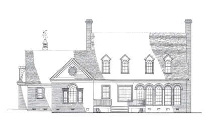 Southern House Plan #7922-00021 Elevation Photo