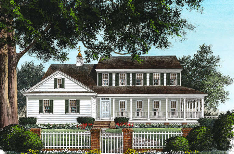House Plan House Plan #14831 Front Elevation