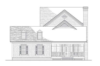 Country House Plan #7922-00026 Elevation Photo