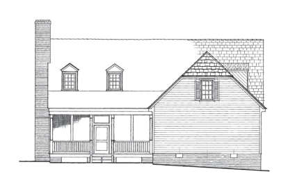 Traditional House Plan #7922-00027 Elevation Photo