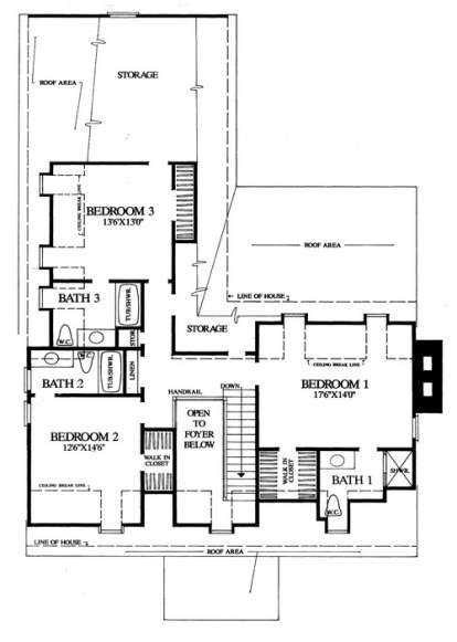 Floorplan 2 for House Plan #7922-00027