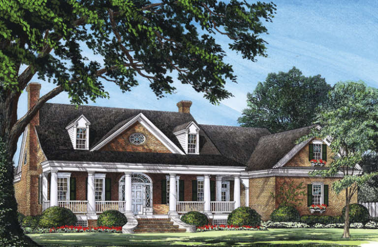 House Plan House Plan #14837 Front Elevation