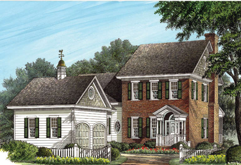Colonial House Plans | Styles, Sizes, and Floor Plans Colonial house plans are inspired by the architectural styles of the early American settlers and typically feature symmetrical designs, gabled roofs, and evenly spaced windows. These homes come in a variety of sizes and layouts, with options ranging from small, cozy cottages to large, grand estates, making them a popular choice for many homeowners looking to capture the charm of traditional American architecture.