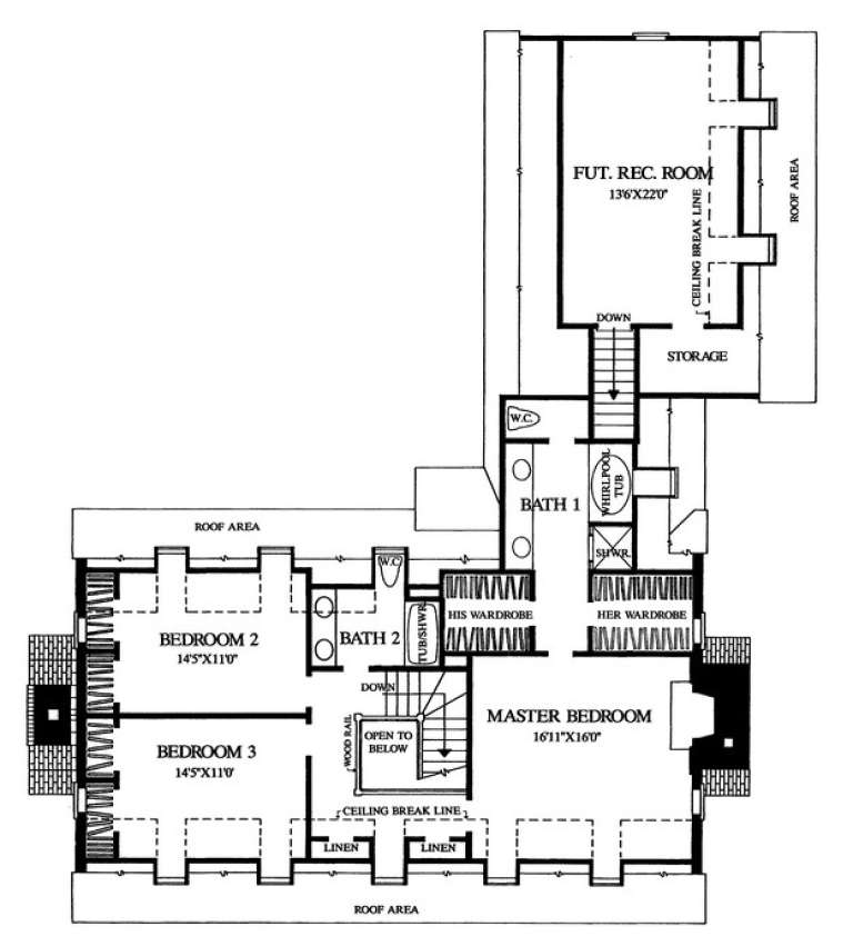 House Plan House Plan #14842 Drawing 2