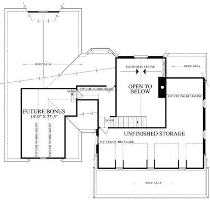 Floorplan 2 for House Plan #7922-00040