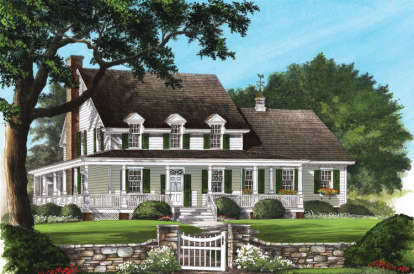 Country House Plan #7922-00041 Elevation Photo