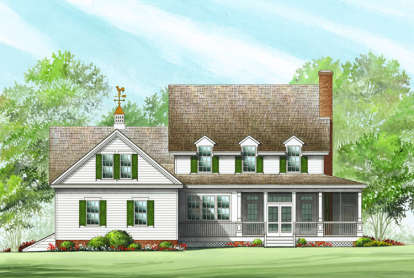 Country House Plan #7922-00041 Elevation Photo