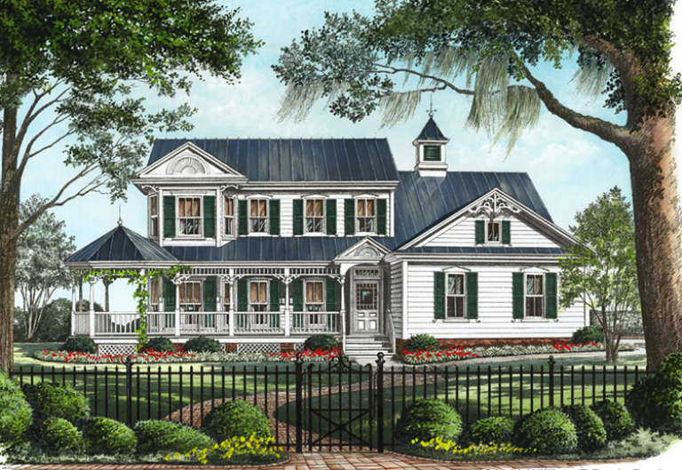 House Plan House Plan #14849 Front Elevation