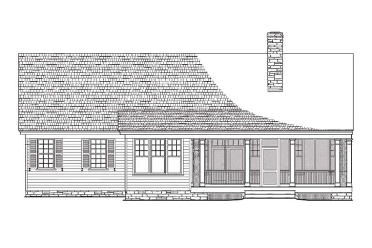 Traditional House Plan #7922-00044 Elevation Photo