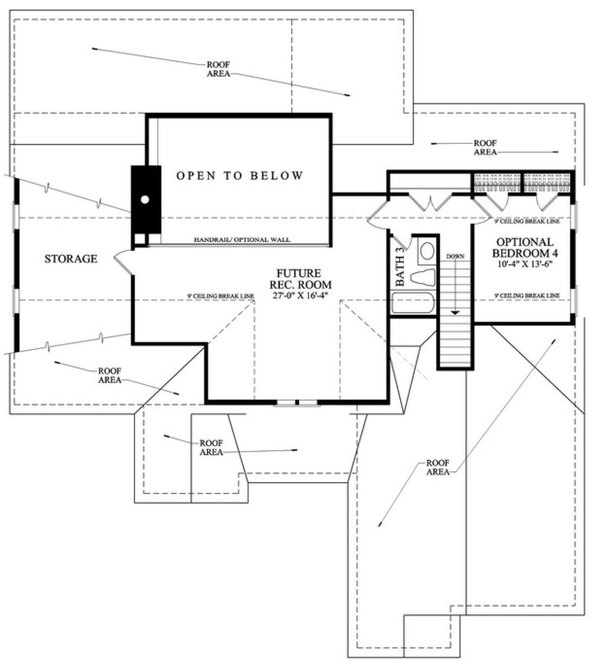 Floorplan 2 for House Plan #7922-00044
