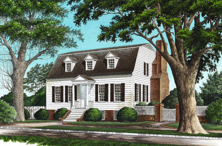 House Plan House Plan #14853 Front Elevation