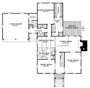 Floorplan 1 for House Plan #7922-00046