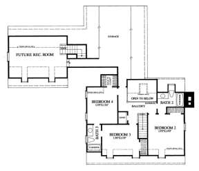 Floorplan 2 for House Plan #7922-00046