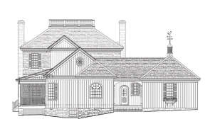 Greek Revival House Plan #7922-00049 Elevation Photo